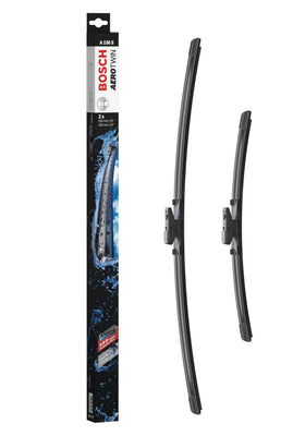 Bosch AeroTwin packaging showing the two-blade combo and clear product labeling for quick purchase benefit