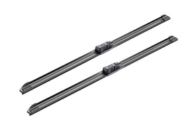 Bosch AeroTwin installed on windshield demonstrating smooth contact and clear view