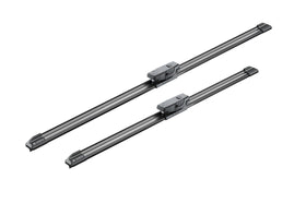 BOSCH AeroTwin spoiler detail protecting springs and improving contact at speed