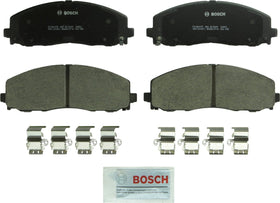 Bosch BC1589 front packaging showing complete pad set and hardware