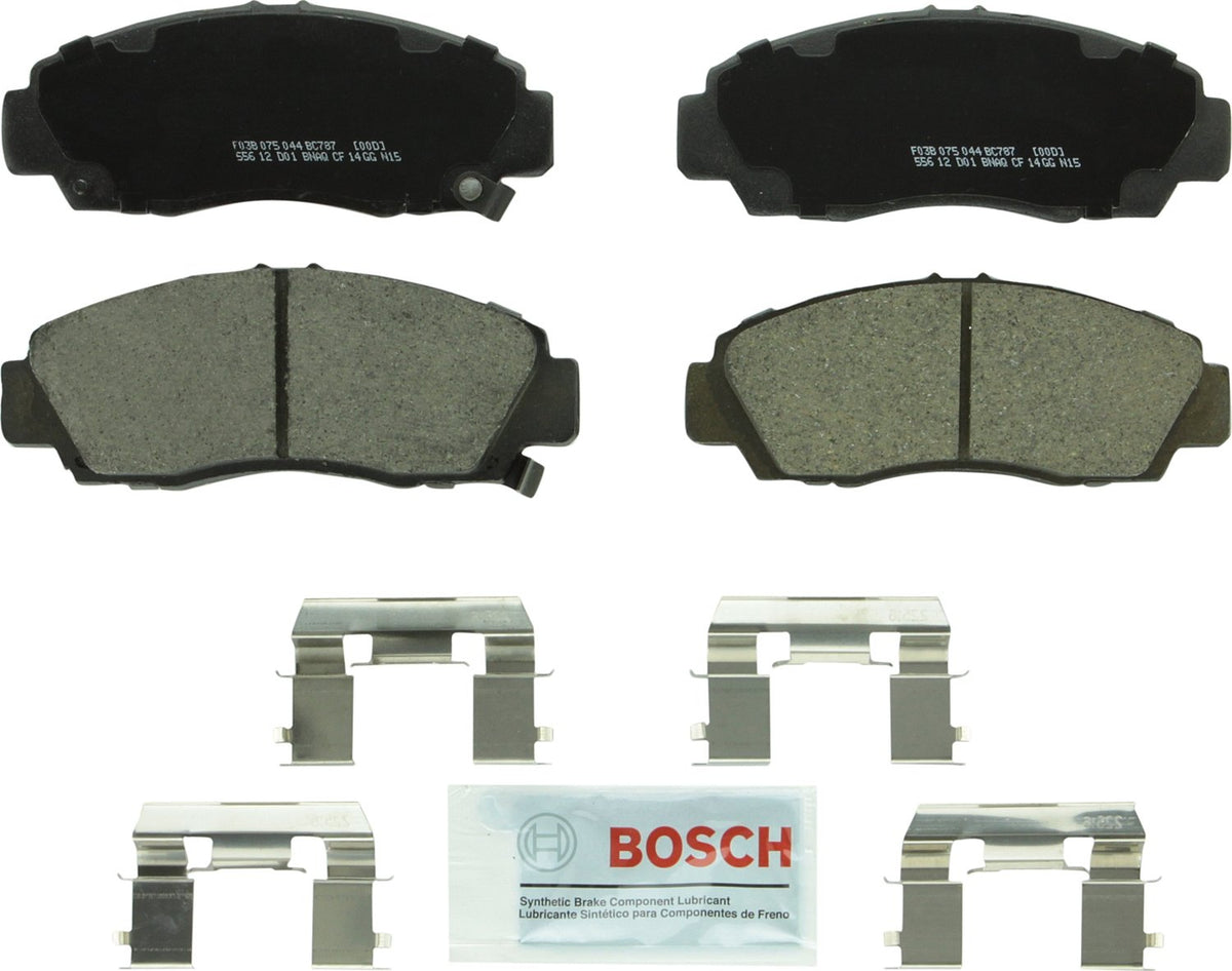 Bosch BC787 front packaging showing product and benefits for easy identification