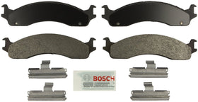 Bosch BE655H front packaging showing pads and ready-to-install kit for quiet stopping