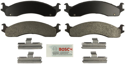 Bosch BE655H front packaging showing pads and ready-to-install kit for quiet stopping