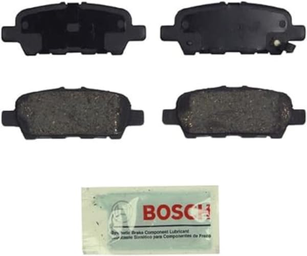 Bosch BE905H pad close-up highlighting ceramic surface and quiet braking