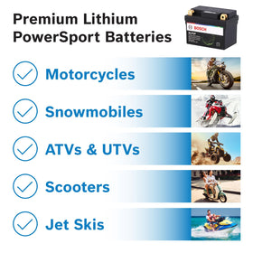 Bosch BLP5P mounted in an ATV demonstrating reliable power in off-road conditions benefit