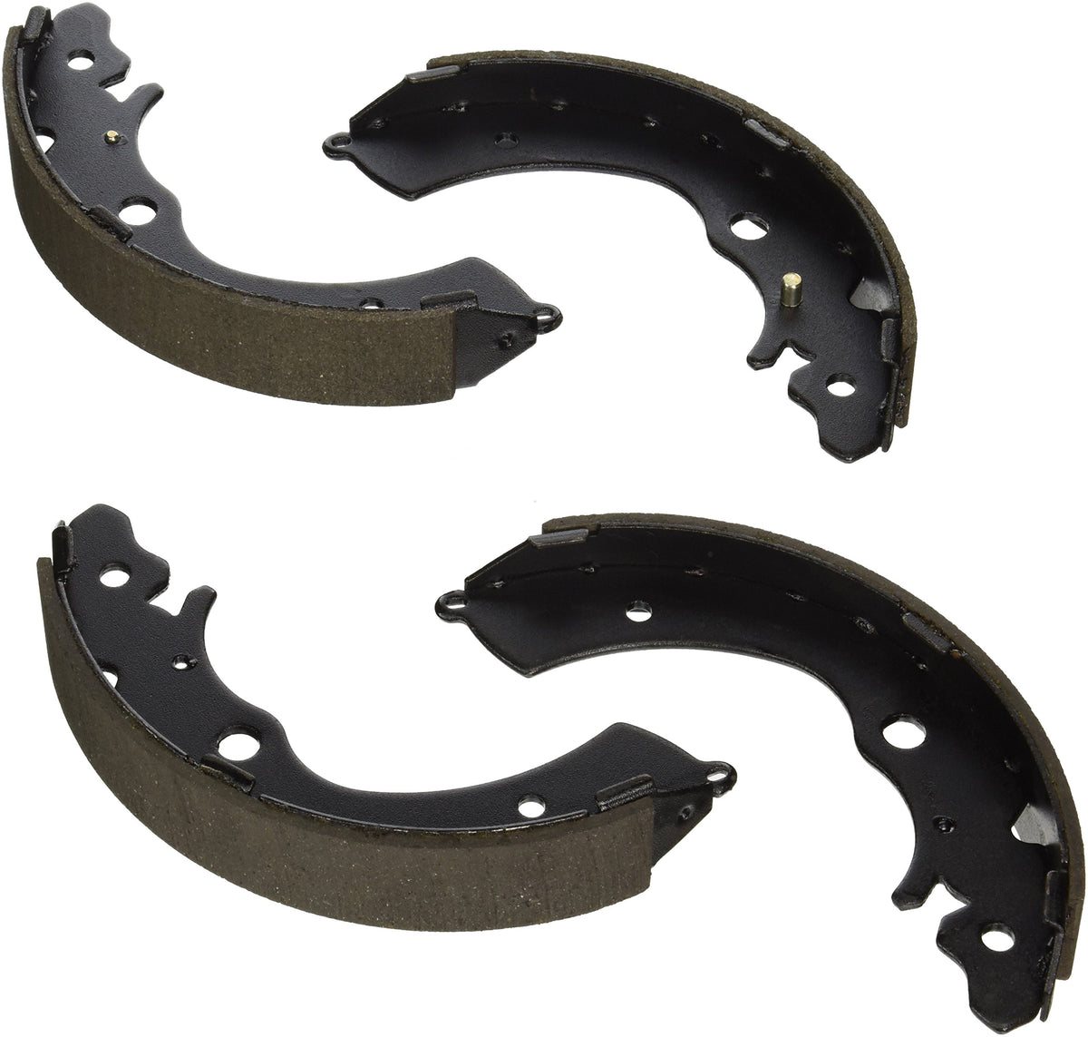 Bosch BS627 front view showing shoes and bonded friction, reliable replacement