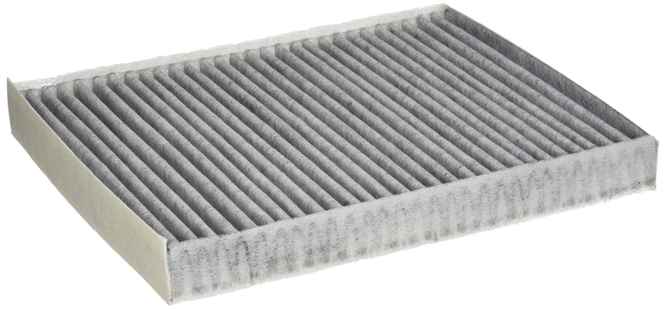 Bosch C3861WS front view showing filter pleats and brand, improving cabin air quality