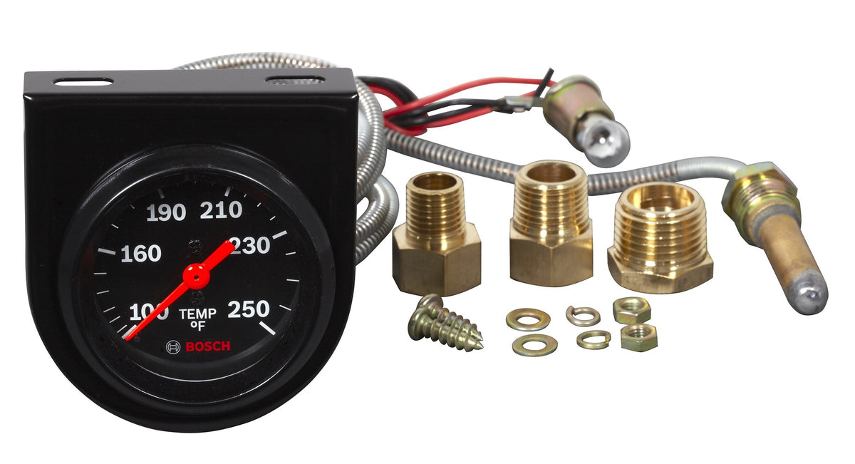 Bosch dial closeup detail showing needle and scale for precise readings