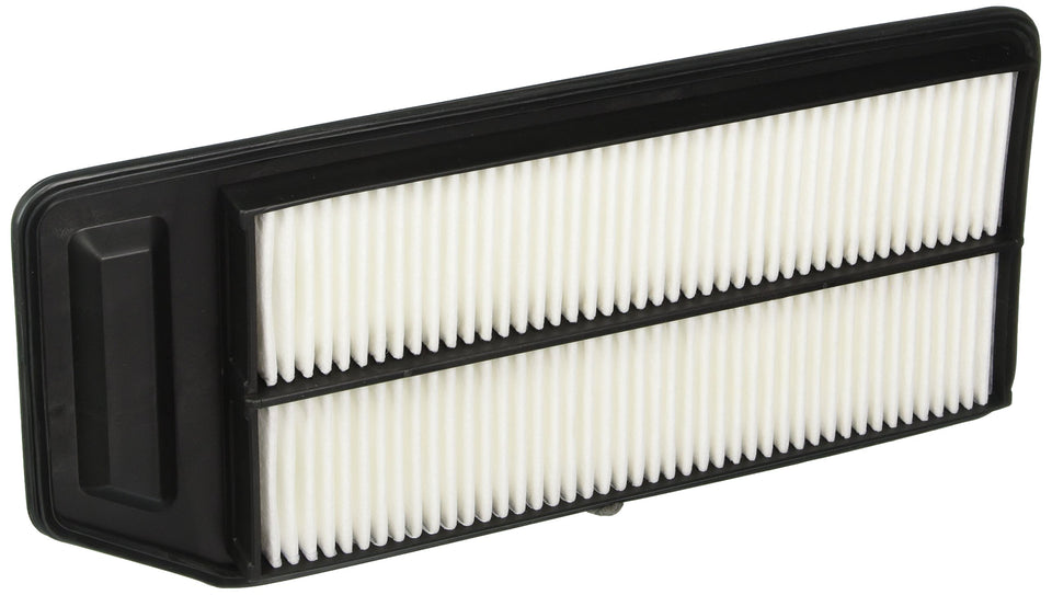 Bosch engine air filter front view showing pleats and improved engine protection