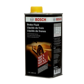 Bosch ESI6 label close-up highlighting specifications and DOT compatibility