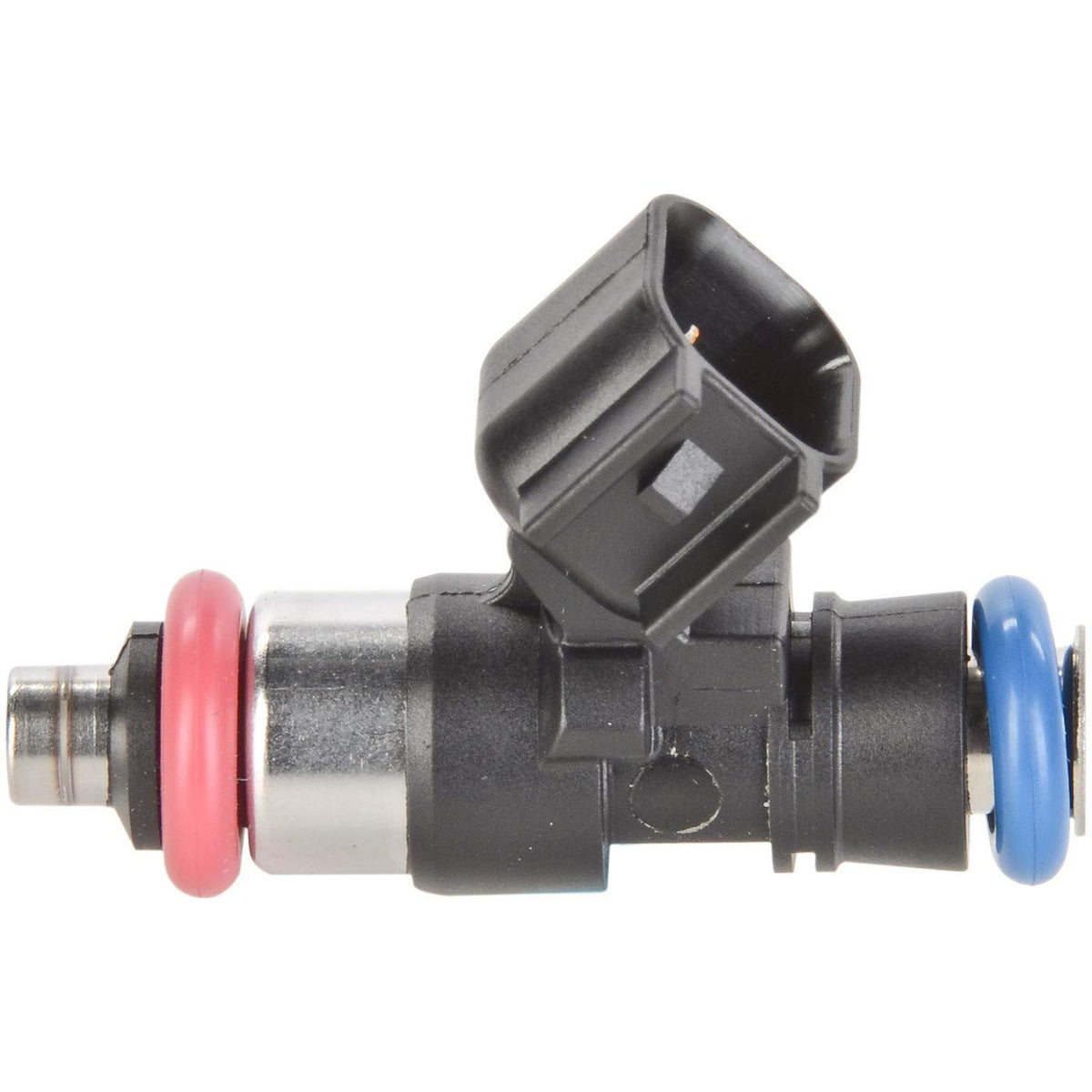 Bosch injector nozzle close-up showing precision spray tip, Bosch improves atomization