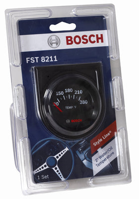 Bosch sending unit with 1/8" NPT and adapters showing easy installation