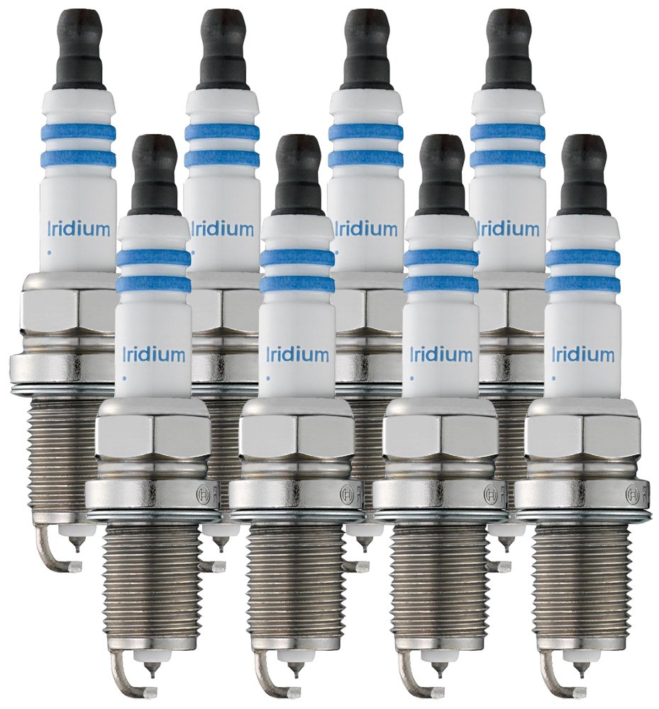 Bosch HR8LII33U front view showing eight plugs and clear labeling, reliable replacement