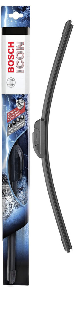 Bosch ICON close-up of ClearMax rubber edge for smoother wiping