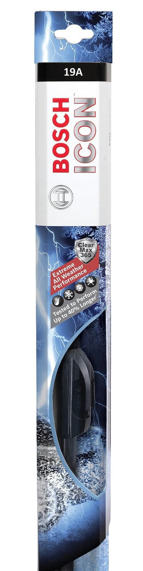 Bosch ICON front packaging showing blade and features, ensures quick selection