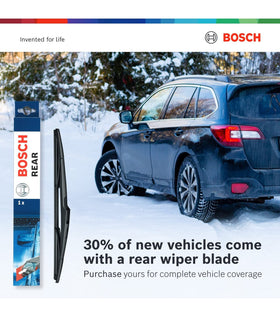 Bosch ICON blades beside ruler showing 28A and 13A size fit benefit