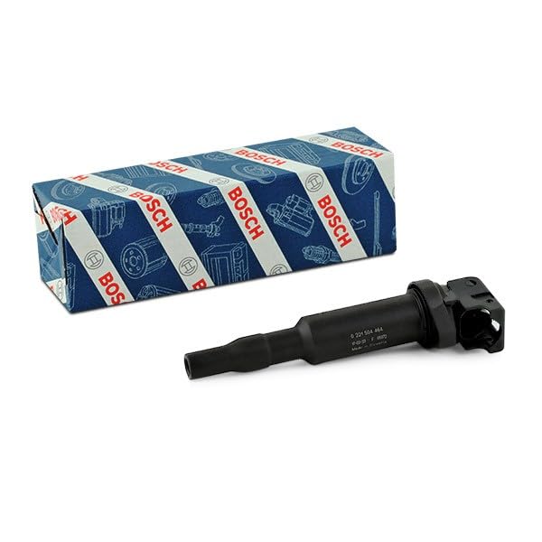 Bosch ignition coil boot close-up highlighting pressure-fit seal and corrosion protection