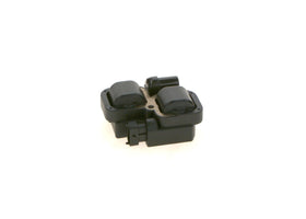 Bosch ignition coil front view showing compact design and reliable fit