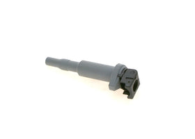 Bosch ignition coil front view showing housing and label for reliable replacement