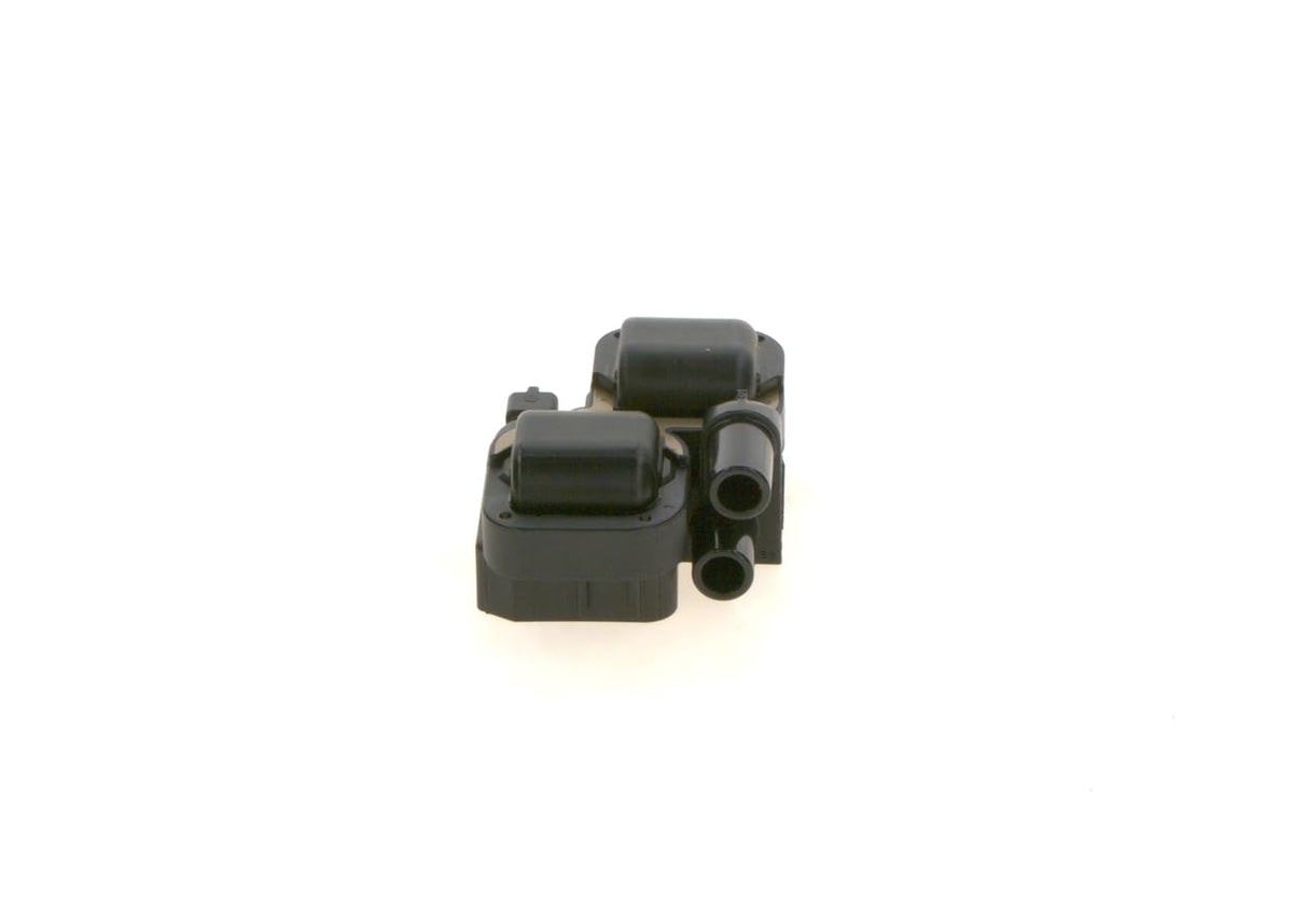 Bosch ignition coil label and stamped part number proving OE compatibility