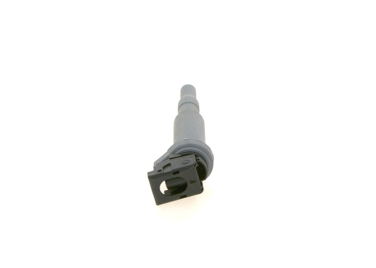 Bosch ignition coil side profile highlighting durable molded housing for longevity