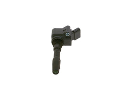 Bosch ignition coil next to ruler for size comparison and easy selection benefit