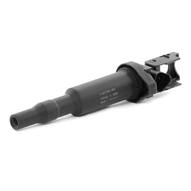 Bosch ignition coil seated on spark plug showing secure contact and improved spark delivery