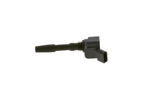 Bosch ignition coil terminal close-up with corrosion-resistant connector benefit