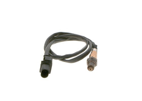 Bosch lambda sensor front view showing housing and tip for reliable measurement