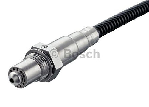 Bosch lambda sensor in workshop with tools showing ease of professional installation benefit