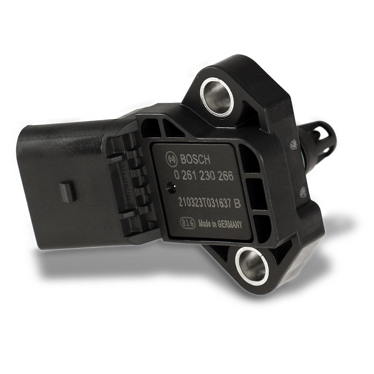 Bosch MAP sensor connector close-up with OE-style pins for easy plug-and-play
