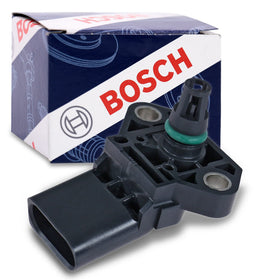 Bosch MAP sensor 0261230266 front view showing housing and mounting for reliable fit