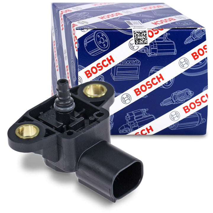 Bosch MAP sensor front view showing robust housing and fitment benefit