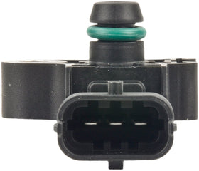Bosch MAP sensor front view showing housing and label for reliable replacement