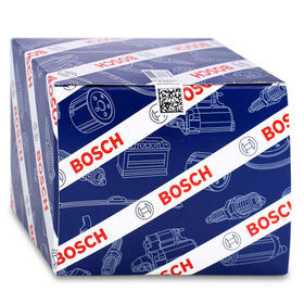 Bosch MAP sensor box and label verifying OEM part number and authenticity