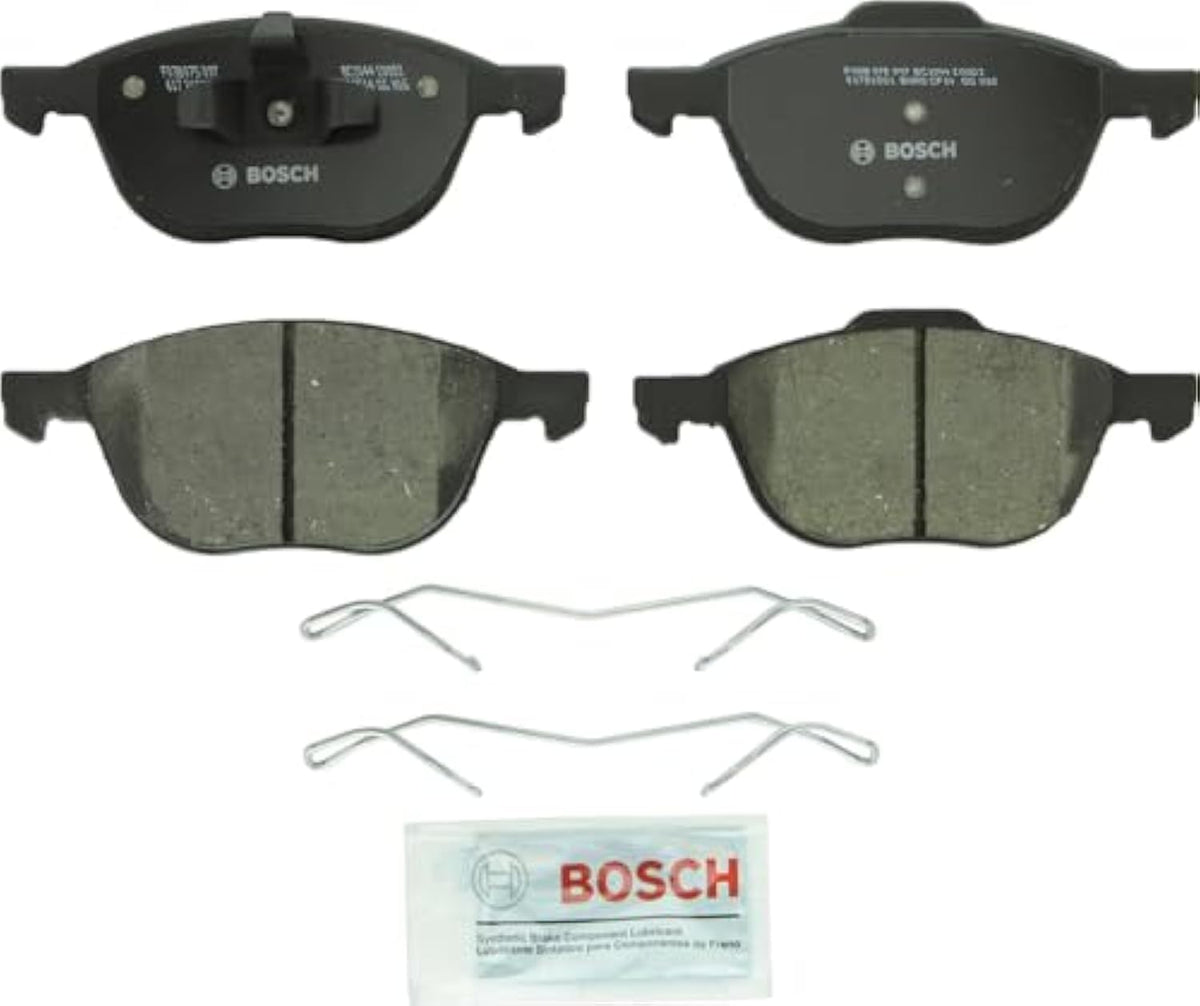 BOSCH QuietCast BC1044 front packaging showing box and included hardware for confident installation