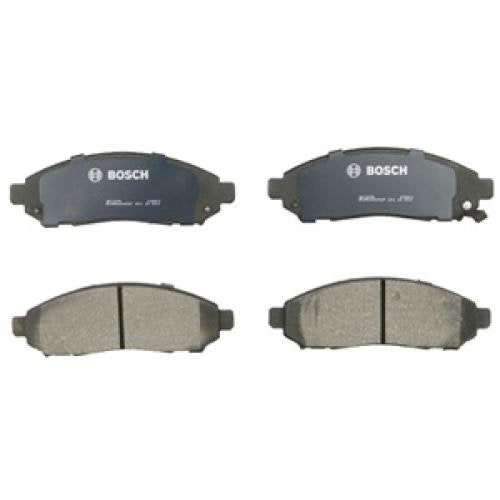 Bosch QuietCast BC1094 backing plate close-up highlighting powder-coated corrosion resistance