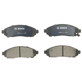 Bosch QuietCast BC1094 backing plate close-up highlighting powder-coated corrosion resistance