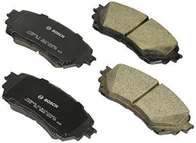 Bosch QuietCast BC1711 ceramic friction close-up highlighting smooth low-dust surface