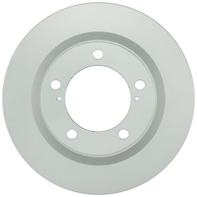 Bosch QuietCast front rotor front view showing smooth face and clean finish for reliable braking