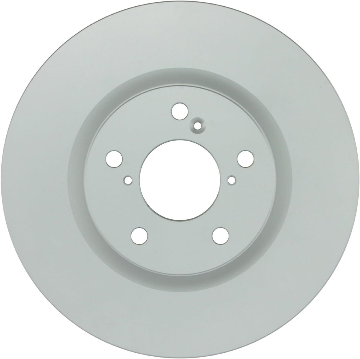 Bosch QuietCast front rotor front view showing shape and balanced design benefit