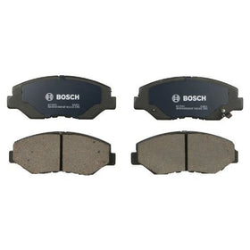 Bosch QuietCast installed on vehicle front brake demonstrating improved stopping