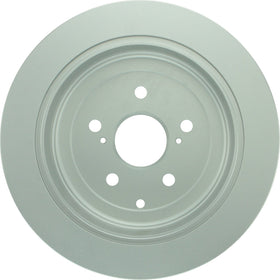 Bosch QuietCast close-up of aluminum zinc coating protecting against rust