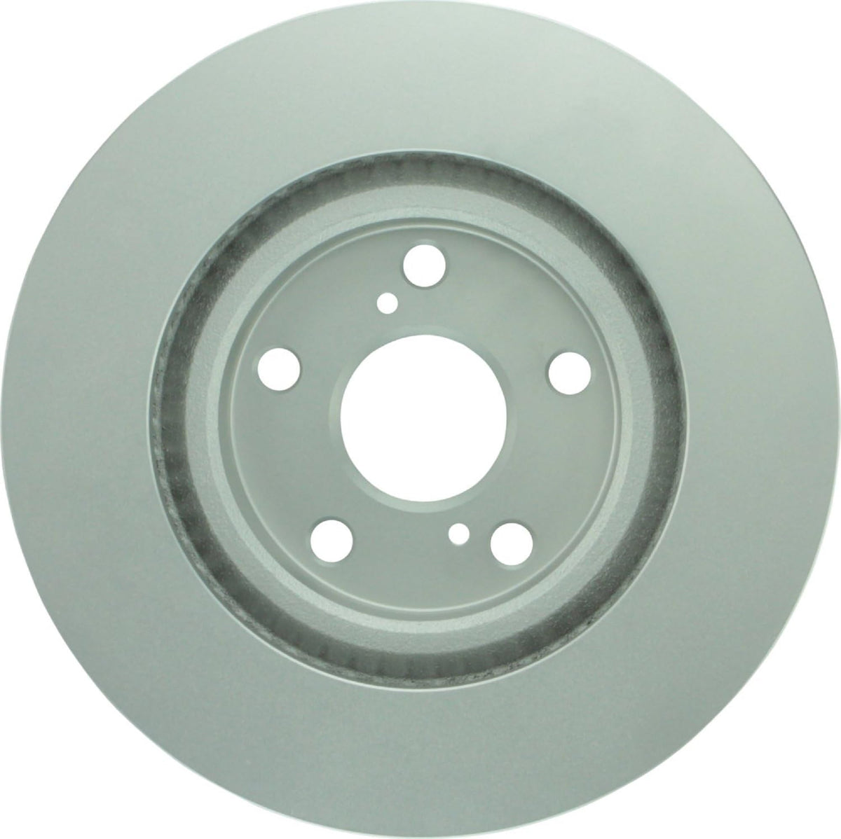 Bosch QuietCast rotor close-up of vane venting improving heat dissipation