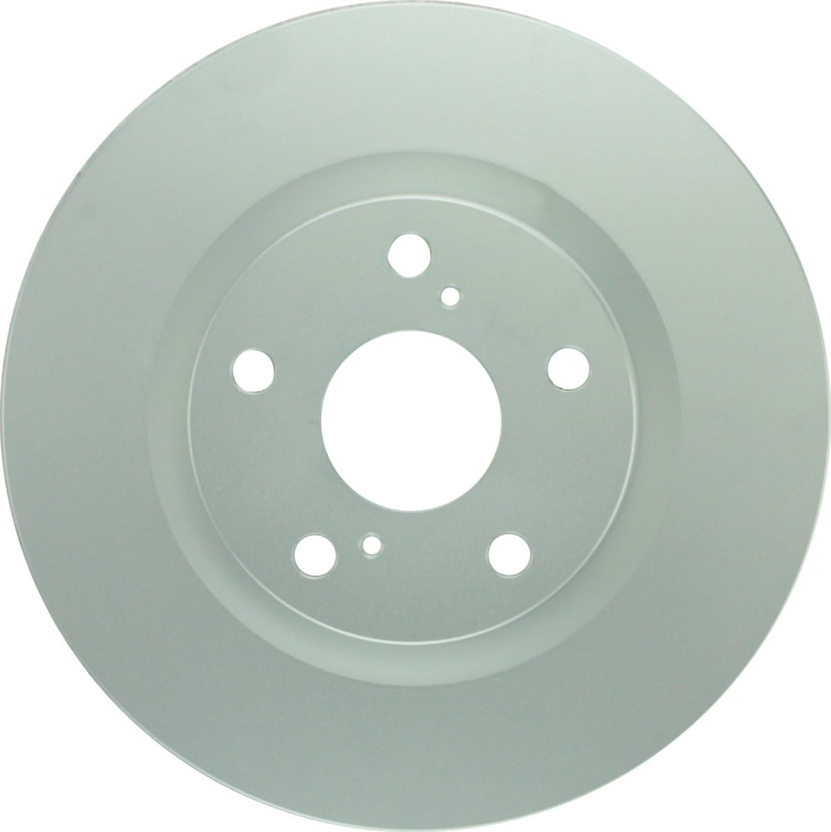 Bosch QuietCast rotor front view showing precise machining and fitment benefit