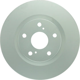 Bosch QuietCast rotor front view showing precise machining and fitment benefit