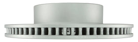 Bosch QuietCast rotor vane and aluminum-zinc coating close detail for improved cooling and rust resistance
