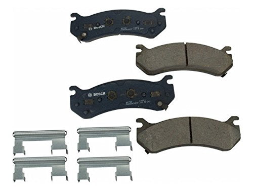 Bosch QuietCast close-up of shim and powder-coated backplate for corrosion resistance