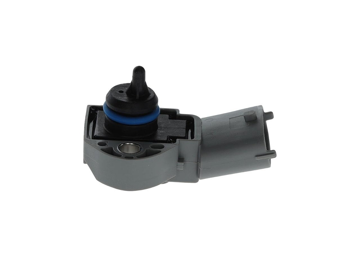 Bosch sensor connector closeup highlighting secure electrical connection benefit