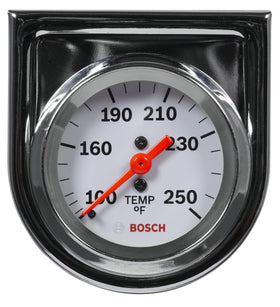 Bosch front white dial gauge showing clear temperature reading and easy visibility